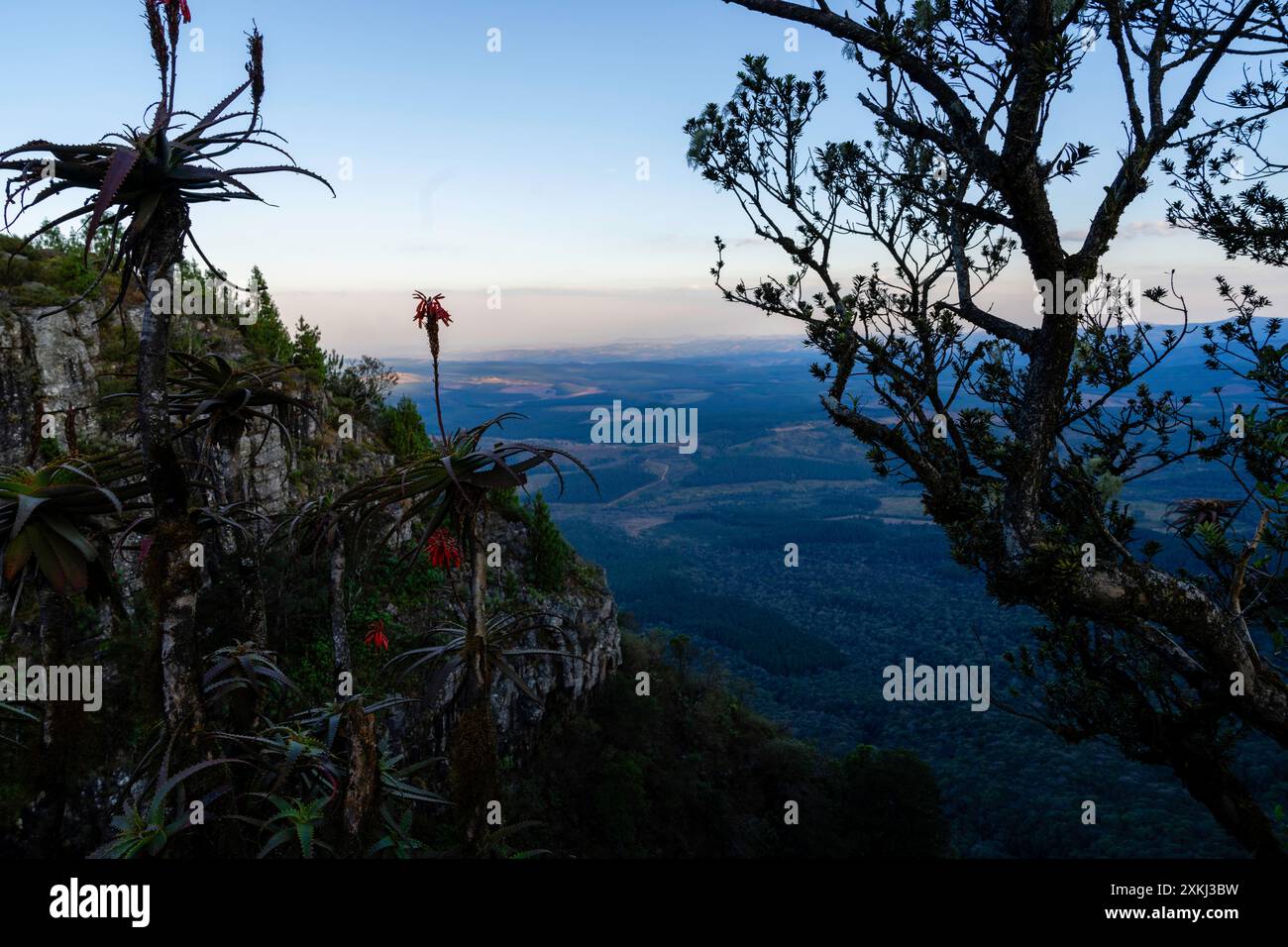 View from God's Window, a scenic view along South Africa's Panorama ...