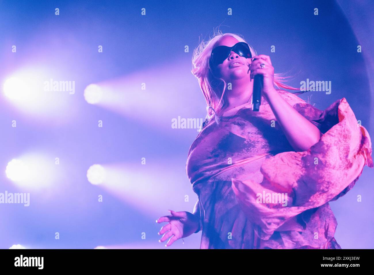 Shy Singer Roskilde, Denmark. 06th, July 2024. The English, DJ, singer and rapper ...