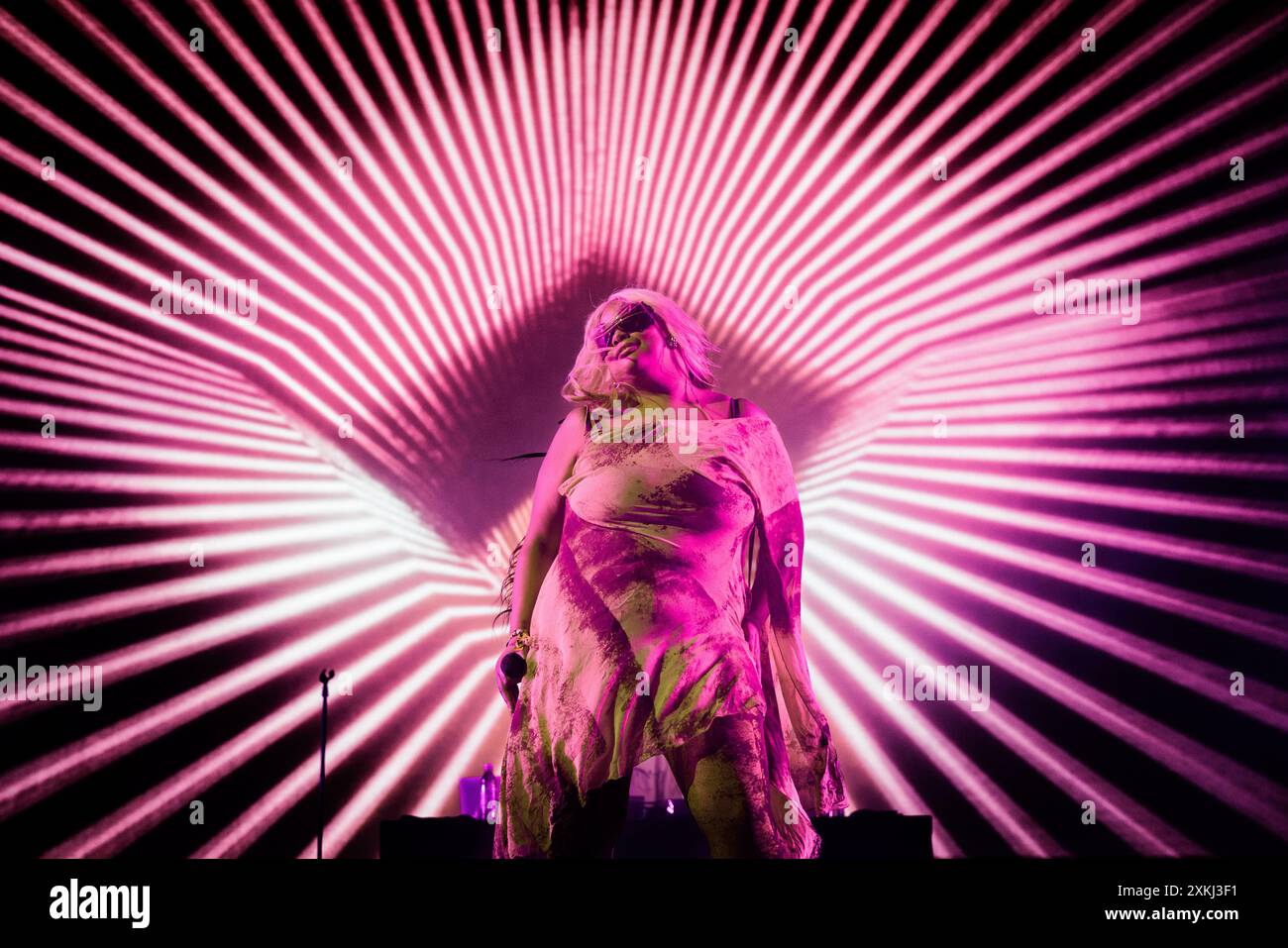 Shy Singer Roskilde, Denmark. 06th, July 2024. The English, DJ, singer and rapper ...