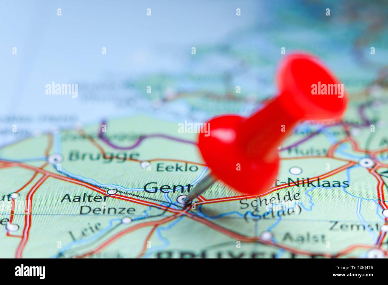 gent-belgium-pin-on-map-stock-photo-alamy