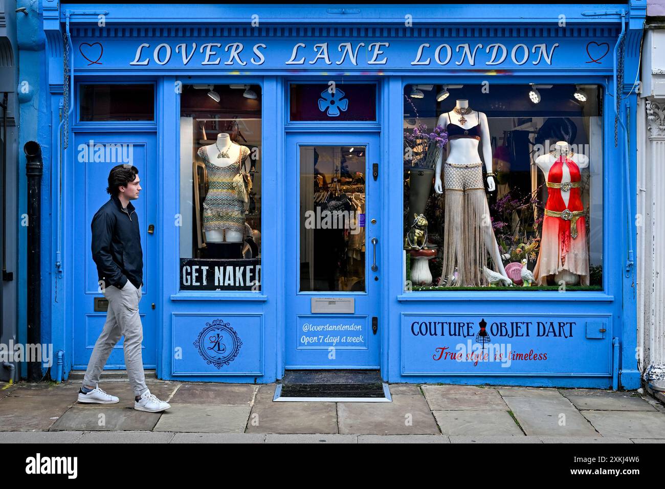 Lovers Lane, Vintage shop, Portobello Road, Notting Hill, London