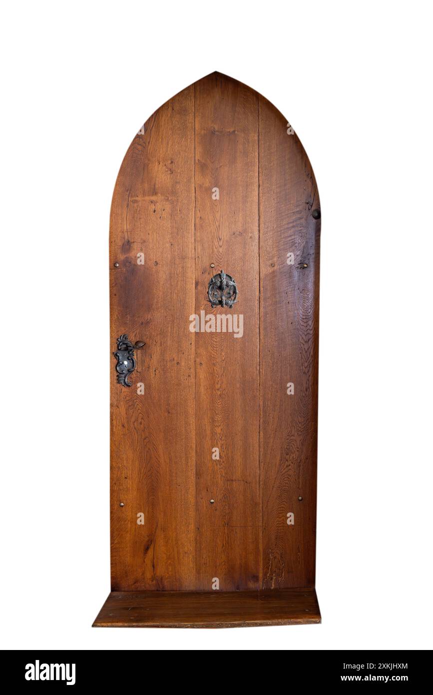 Old church wooden door Cut Out Stock Images Pictures Alamy