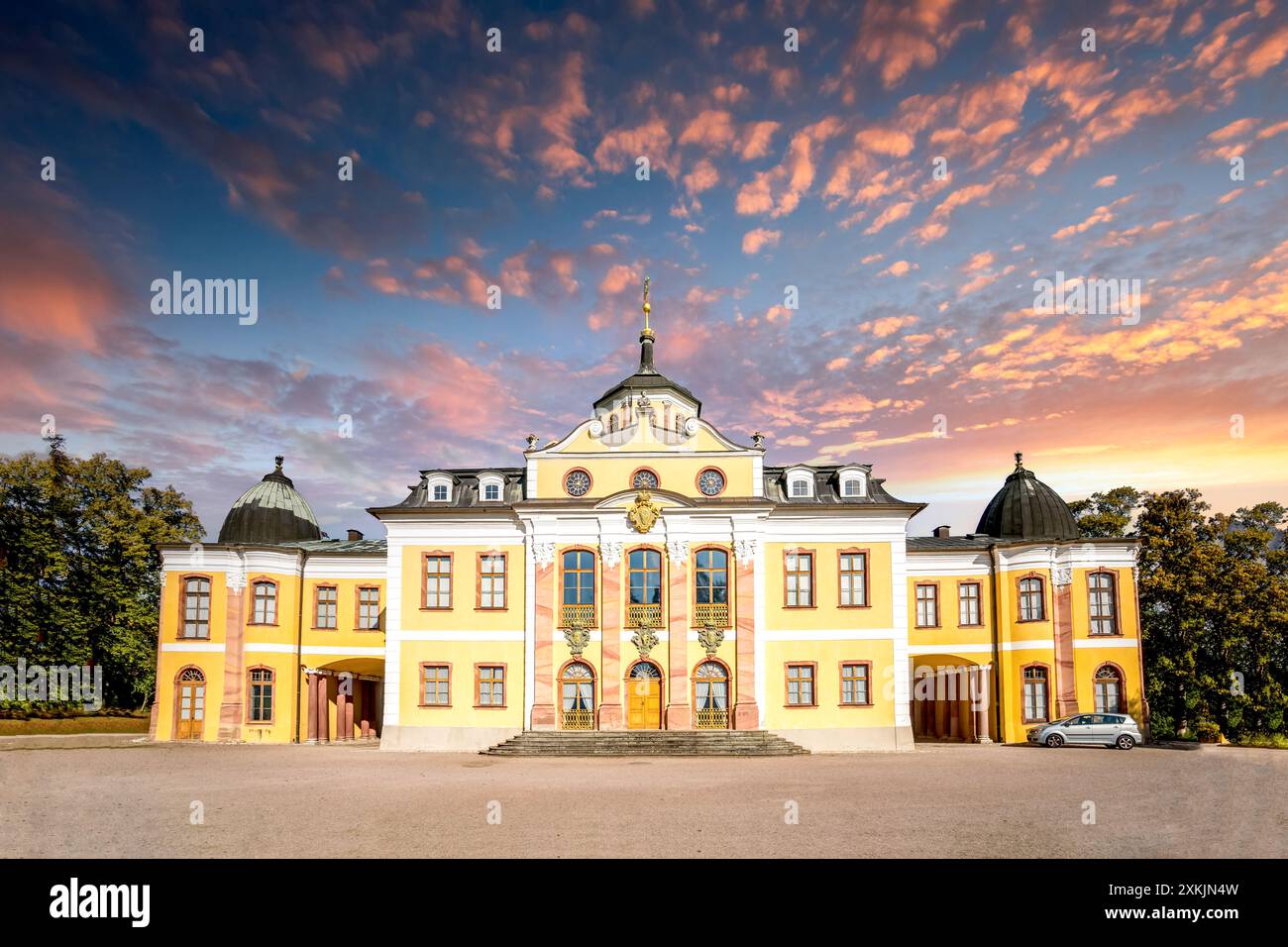 Belvedere palace and landscape park hi res stock photography and images