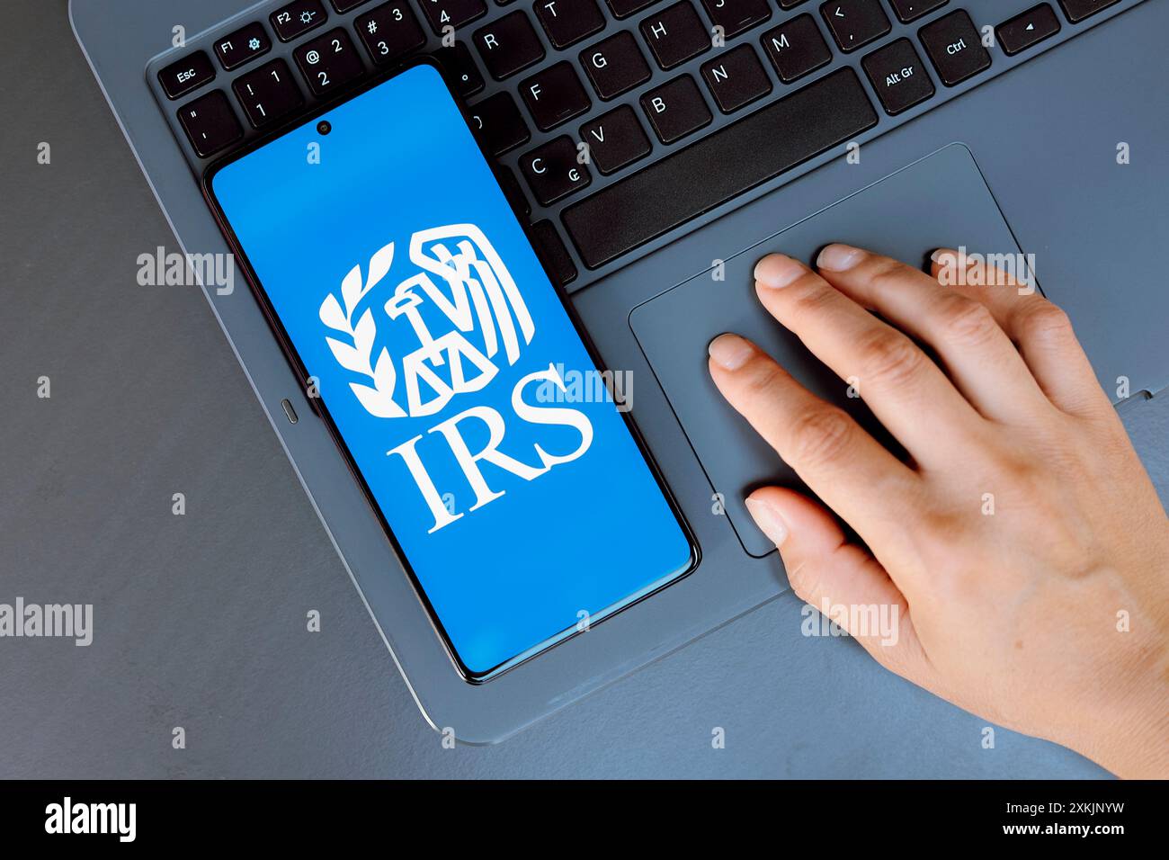 Irs logo hi-res stock photography and images - Alamy