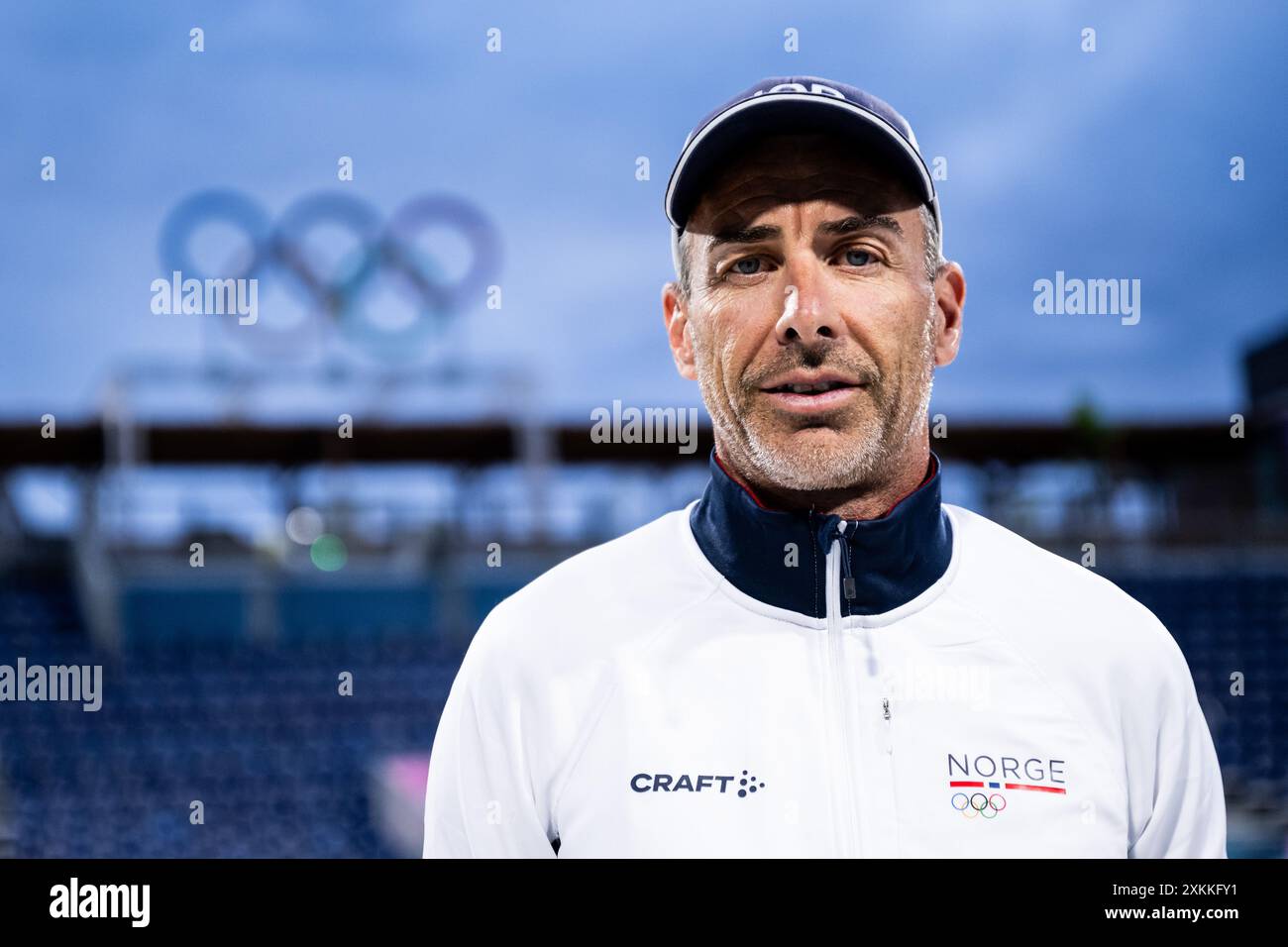 Jetmund Berntsen, coach of, Norway. , . poses for a portrait after a ...