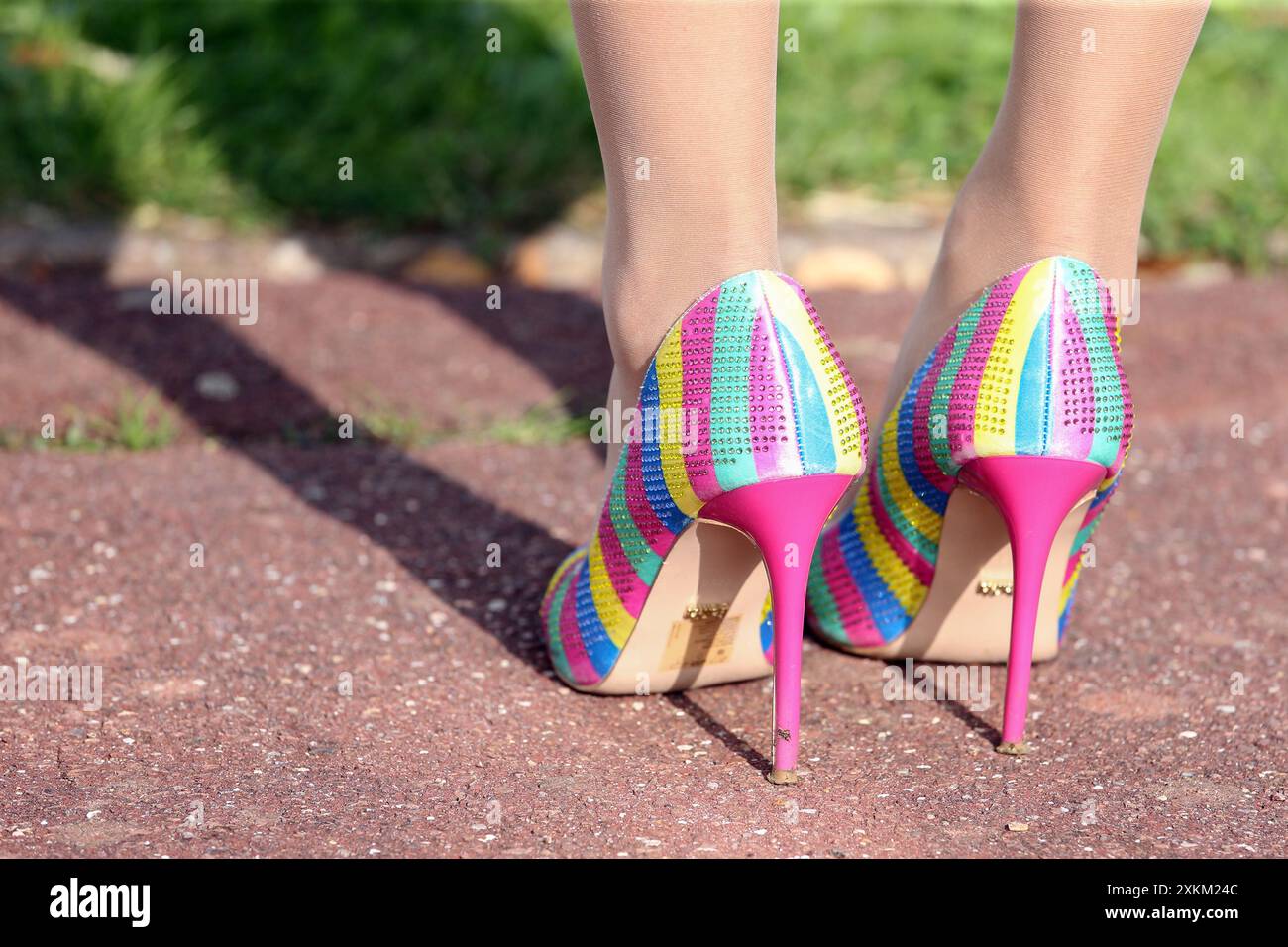 Colourful high heels hi res stock photography and images Alamy
