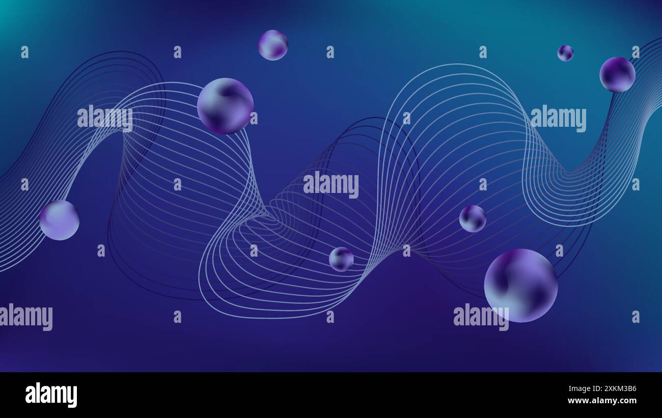 Smooth gradient lines design hi-res stock photography and images - Alamy