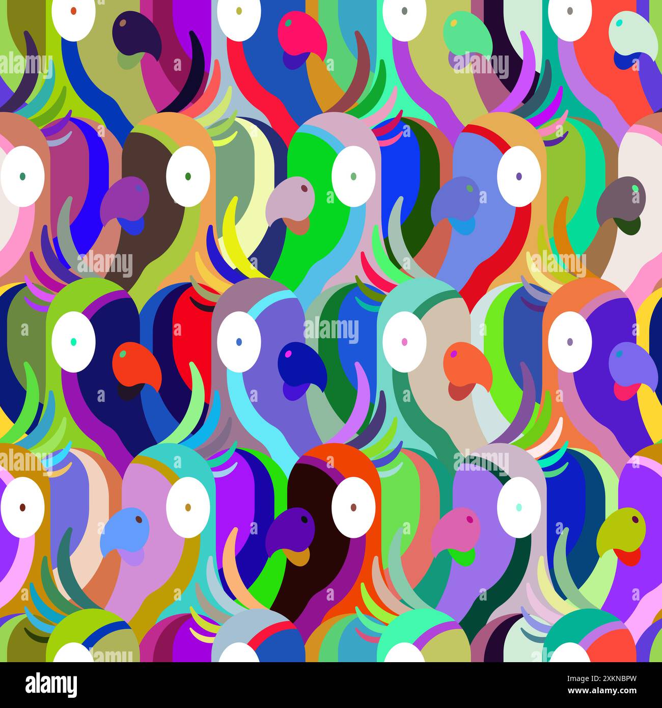 Parrot Backround Pattern Parrot pattern hi-res stock photography and images - Alamy