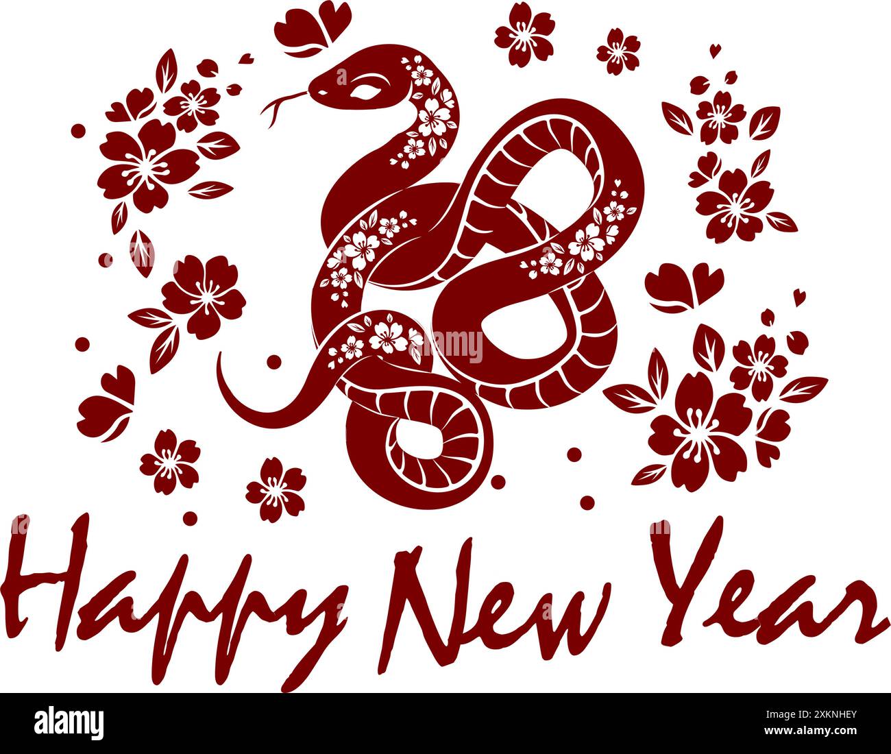 2025 chinese new year snake Stock Vector Images Alamy