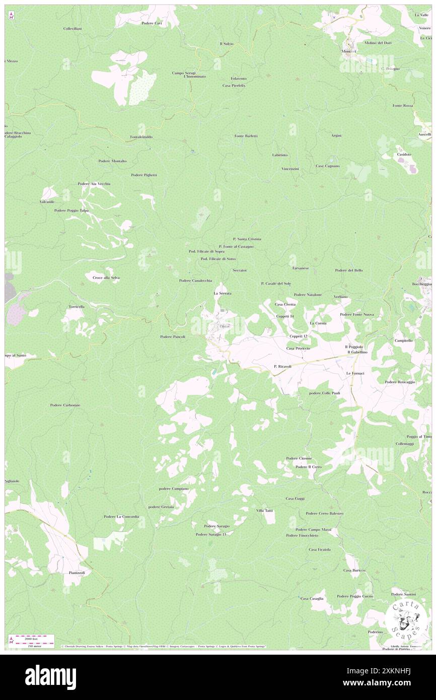 Prata, Provincia di Grosseto, IT, Italy, Tuscany, N 43 4' 59'', N 10 59' 7'', map, Cartascapes Map published in 2024. Explore Cartascapes, a map revealing Earth's diverse landscapes, cultures, and ecosystems. Journey through time and space, discovering the interconnectedness of our planet's past, present, and future. Stock Photo