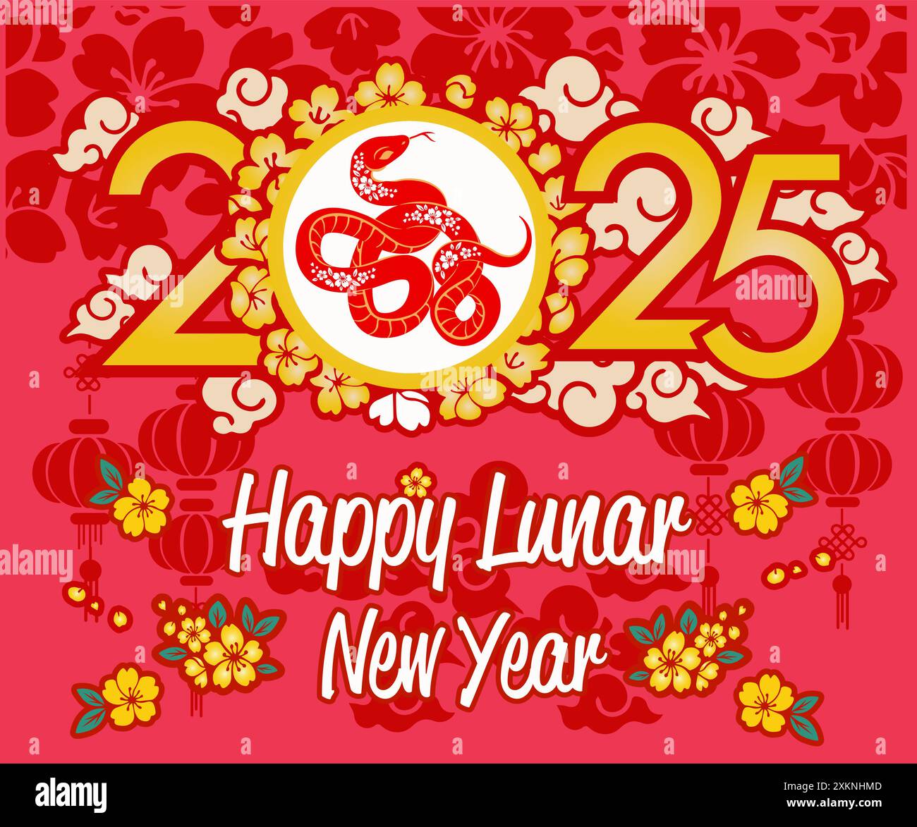 2025 chinese new year snake Stock Vector Images Alamy