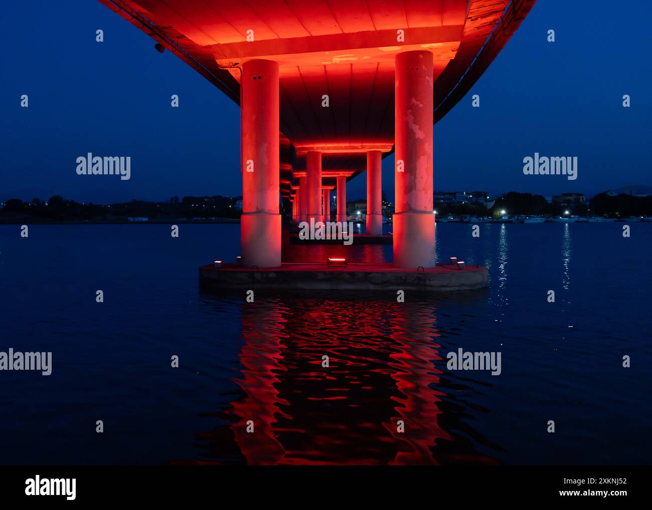 Lit Up Red