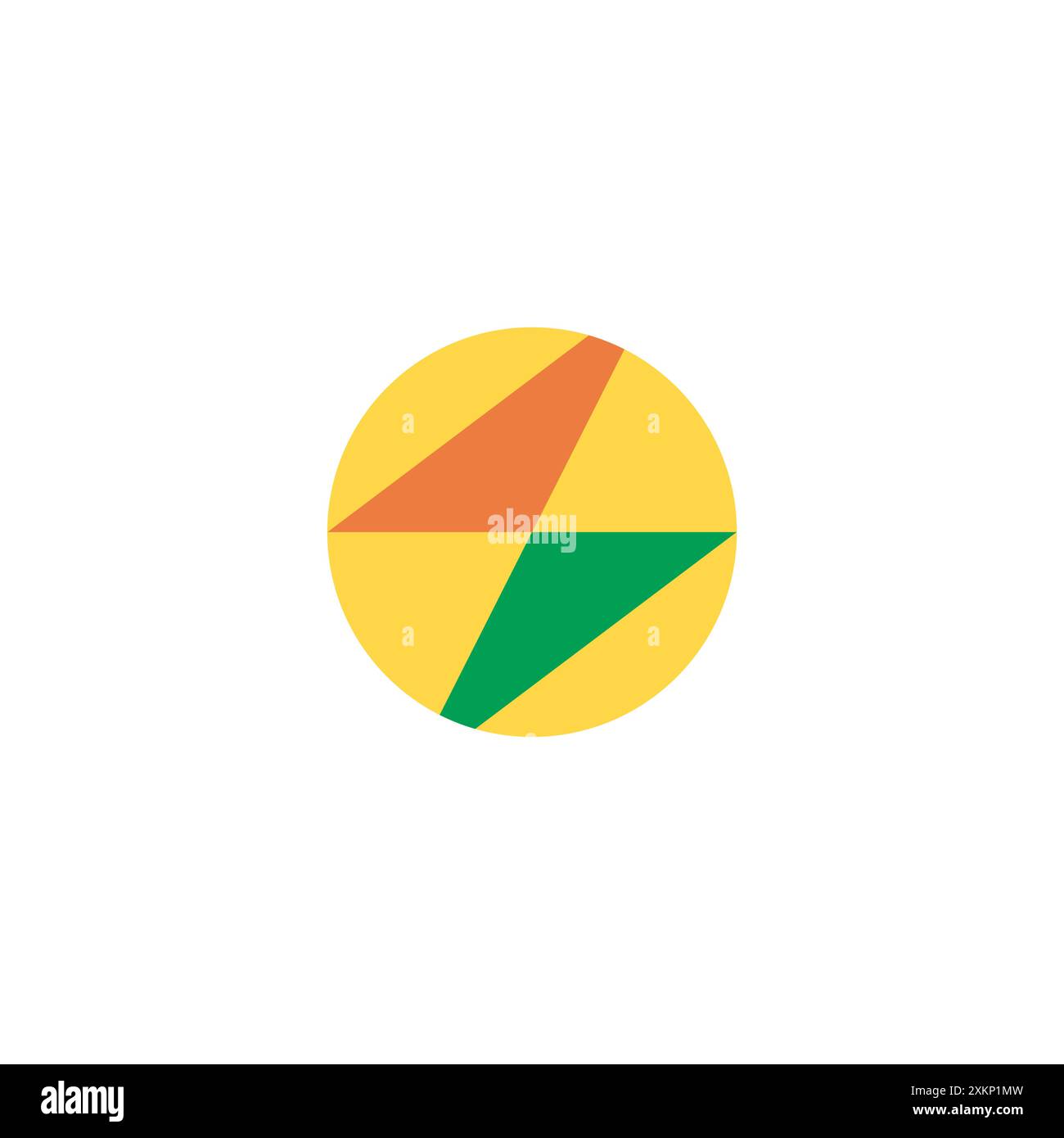 Thunder Abstract Logo vector. Geometric Icon Stock Vector