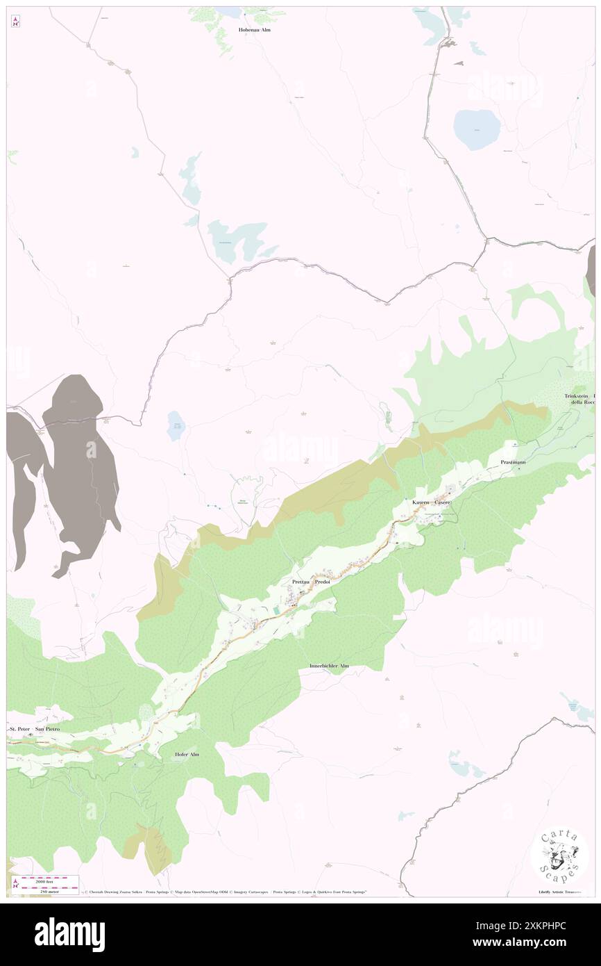 Am Archl, Bolzano, IT, Italy, Trentino-Alto Adige, N 47 3' 21'', N 12 6' 14'', map, Cartascapes Map published in 2024. Explore Cartascapes, a map revealing Earth's diverse landscapes, cultures, and ecosystems. Journey through time and space, discovering the interconnectedness of our planet's past, present, and future. Stock Photo