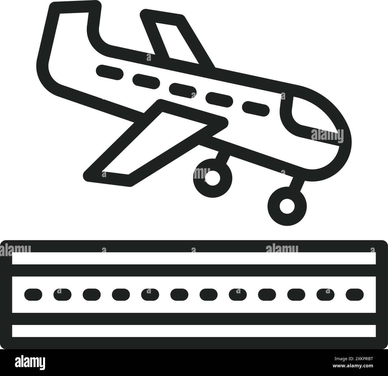 Arrival icon vector image. Suitable for mobile application web application and print media. Stock Vector