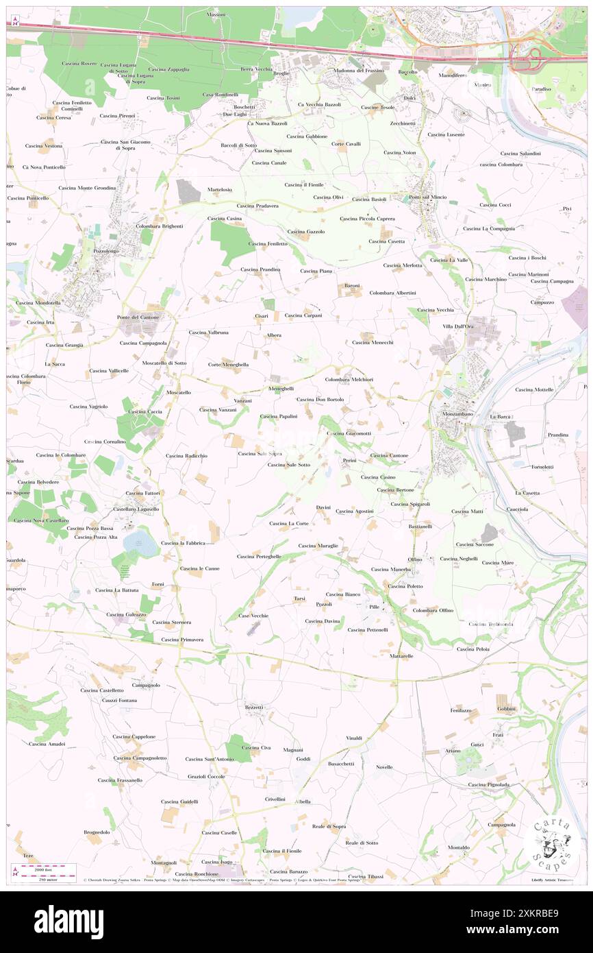 Mantova map hi-res stock photography and images - Alamy