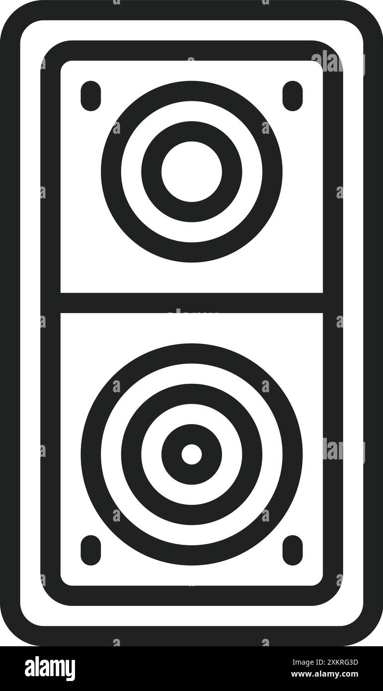 Music icon vector image. Suitable for mobile application web application and print media. Stock Vector