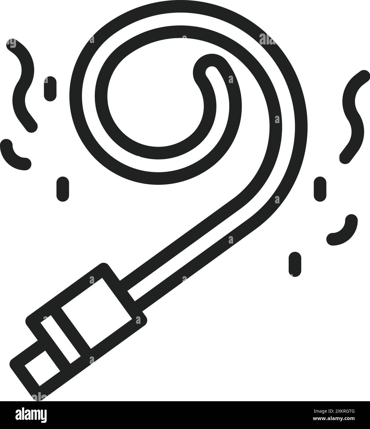 Noisemaker icon vector image. Suitable for mobile application web application and print media. Stock Vector