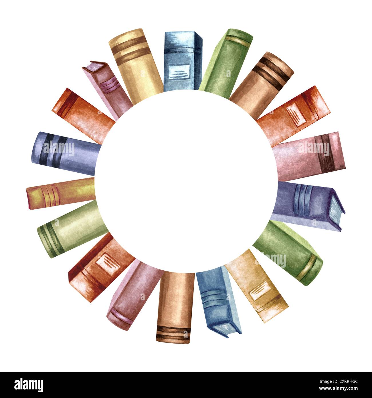 Round bookcase hi-res stock photography and images - Alamy