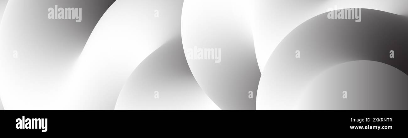 abstract grey wave flow background. Vector illustration Stock Vector