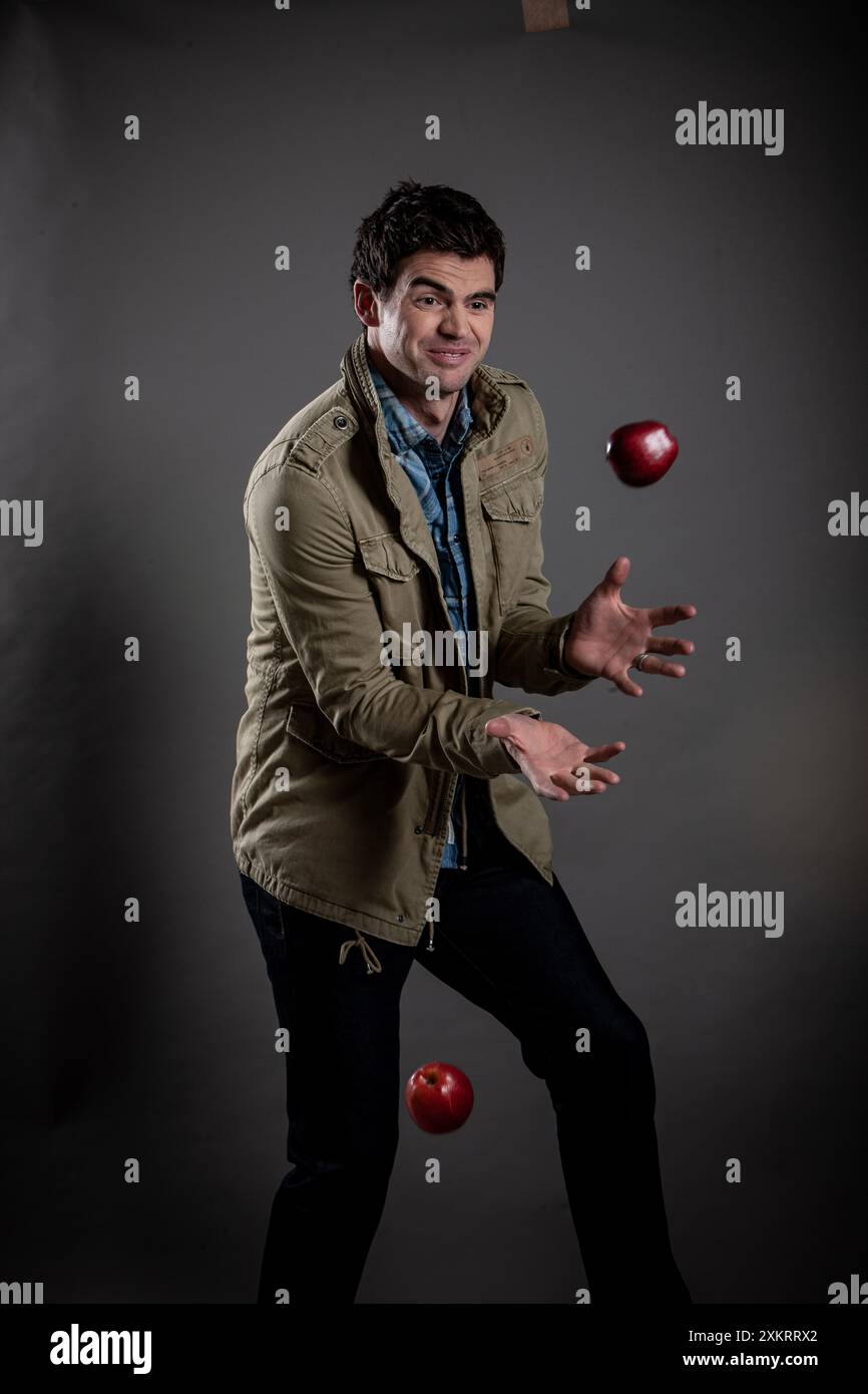 Jimmy Anderson Portrait Session Stock Photo