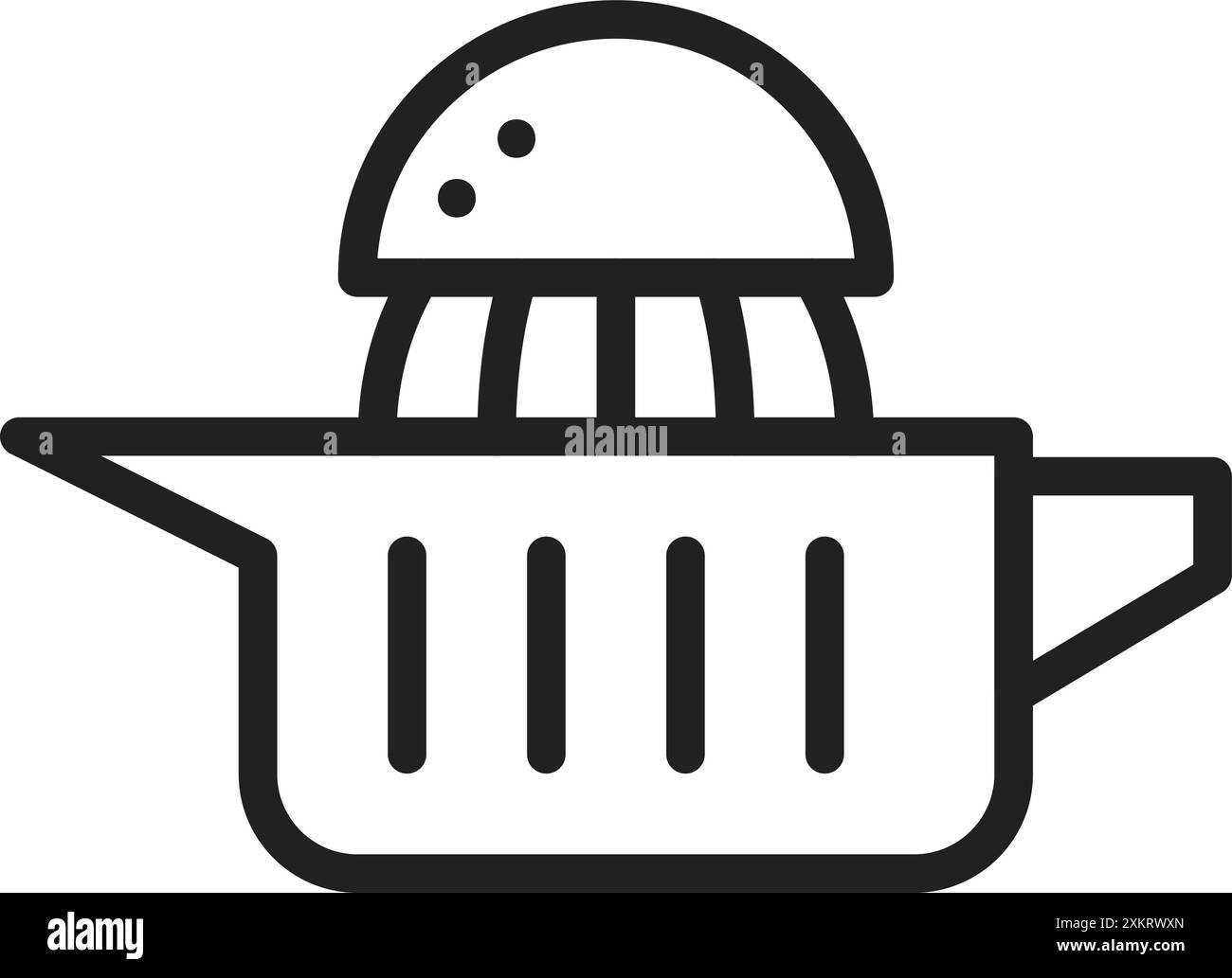 Squeezer icon vector image. Suitable for mobile application web application and print media. Stock Vector