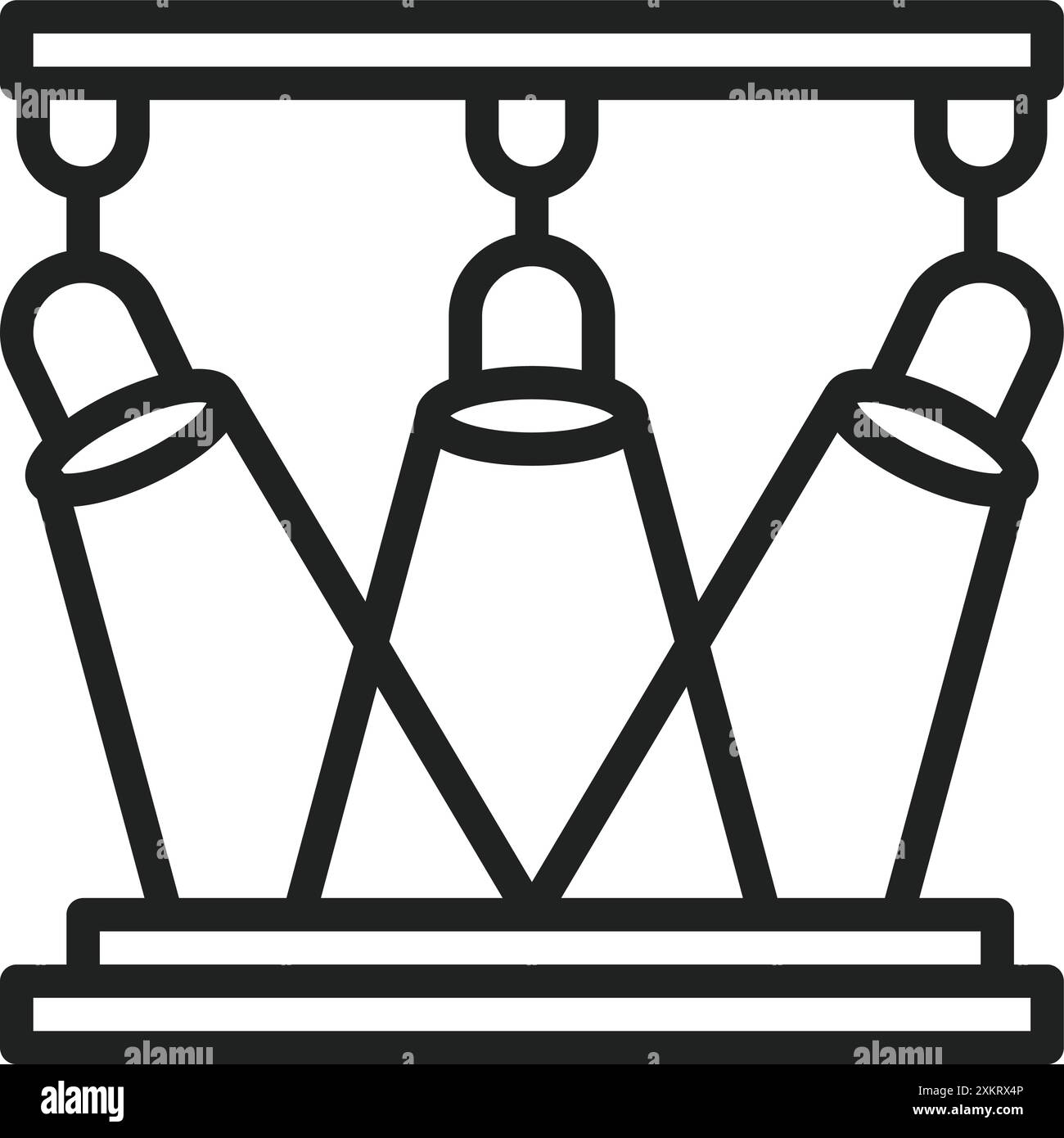 Spotlight icon vector image. Suitable for mobile application web application and print media. Stock Vector