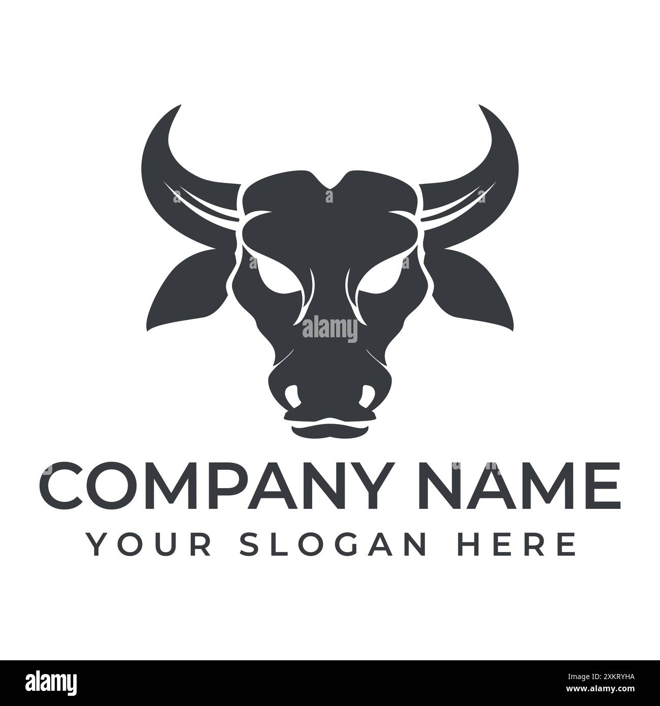 Buffalo logo vector illustrations design icon symbols Stock Vector ...
