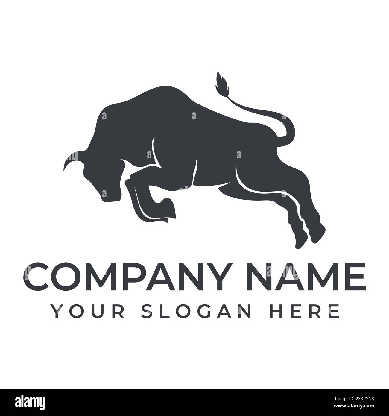 Buffalo logo vector illustrations design icon symbols Stock Vector ...