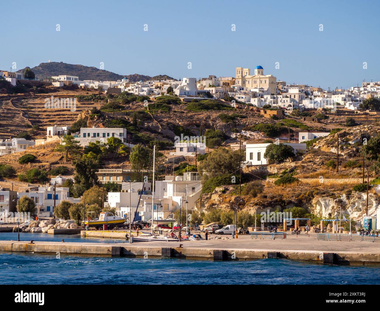 Kimolos island psathi greece hi-res stock photography and images - Alamy