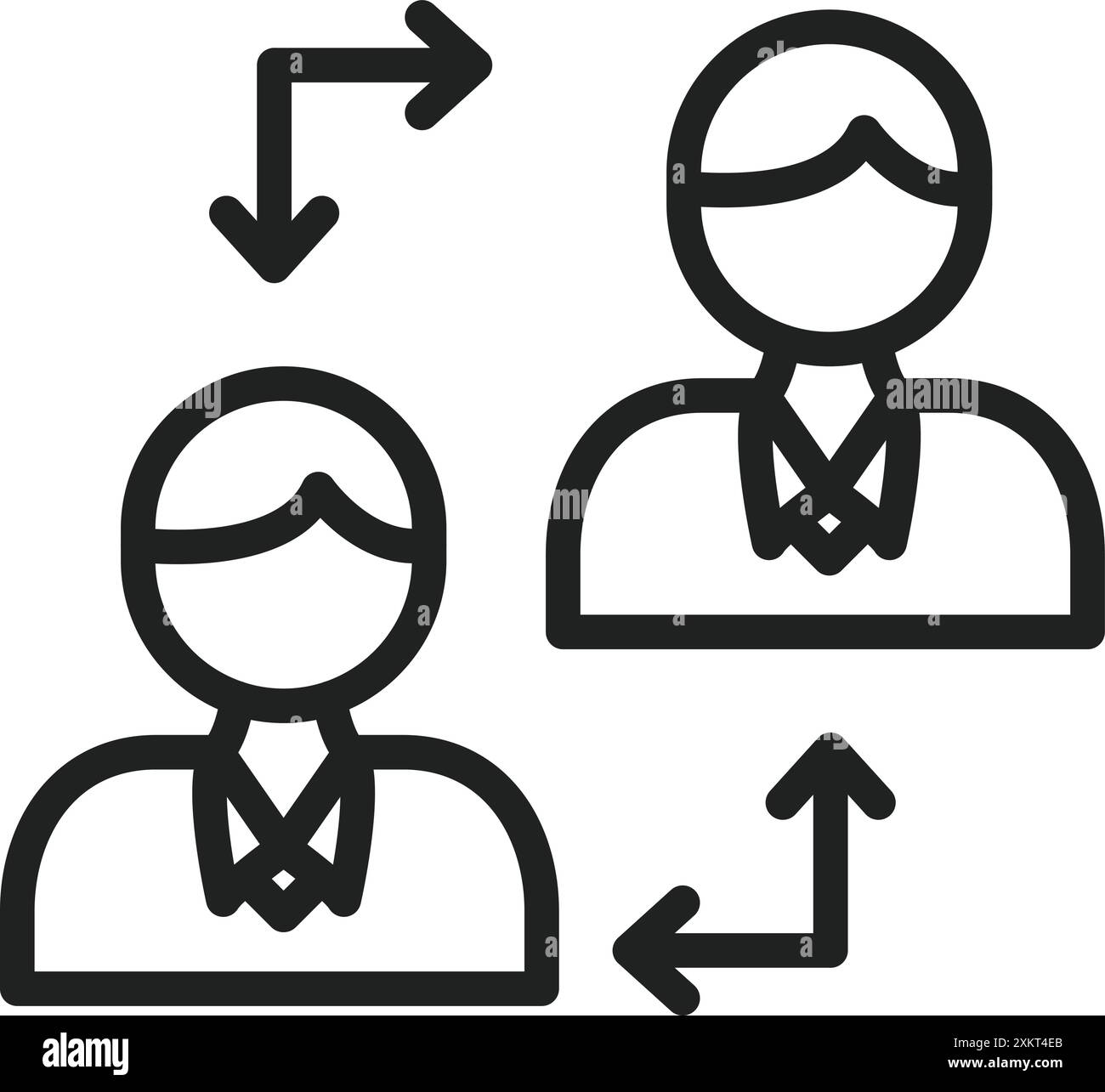Change icon vector image. Suitable for mobile application web application and print media. Stock Vector