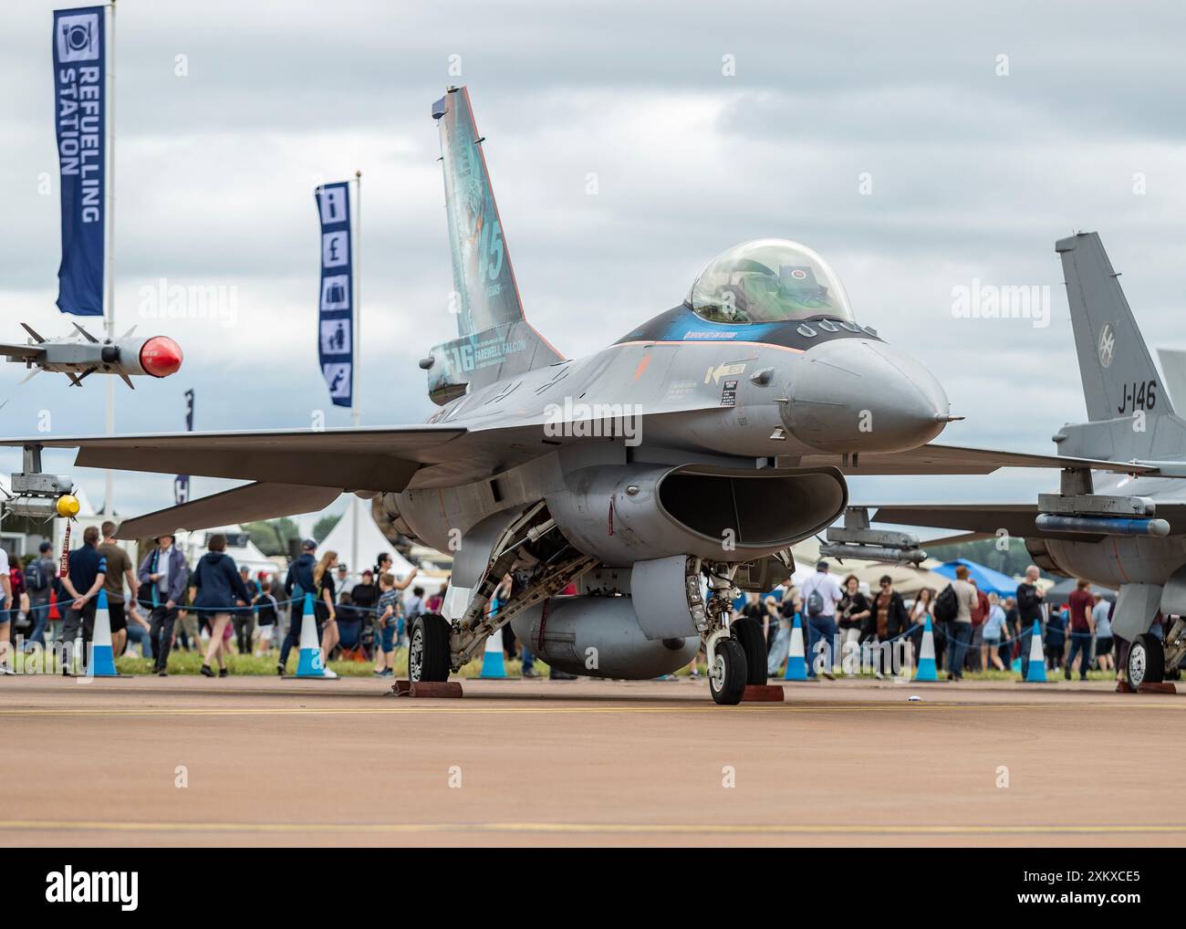 Nato F16 Huge Static Display, Royal International Air Tattoo (Riat