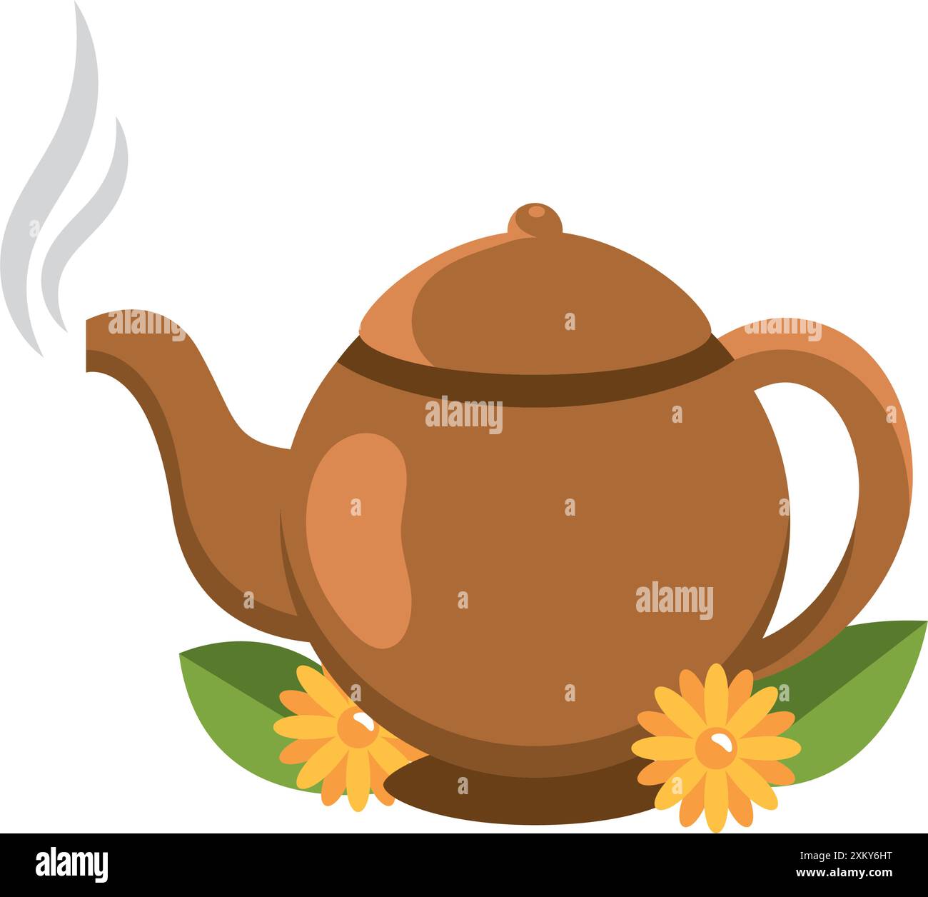 Chinese clay pot Stock Vector Images - Alamy
