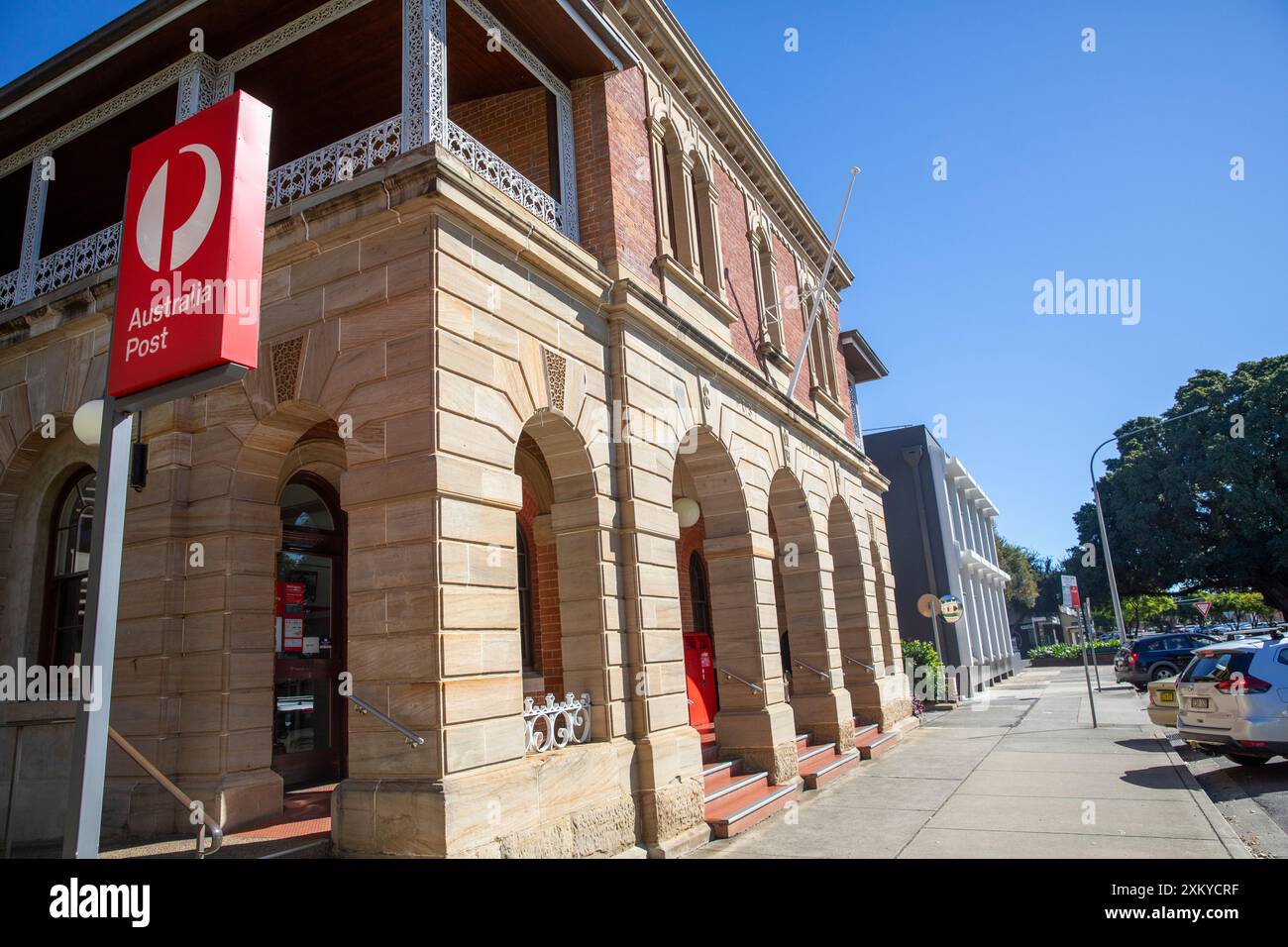 Grafton city centre and Grafton Post Office building in Victoria street ...