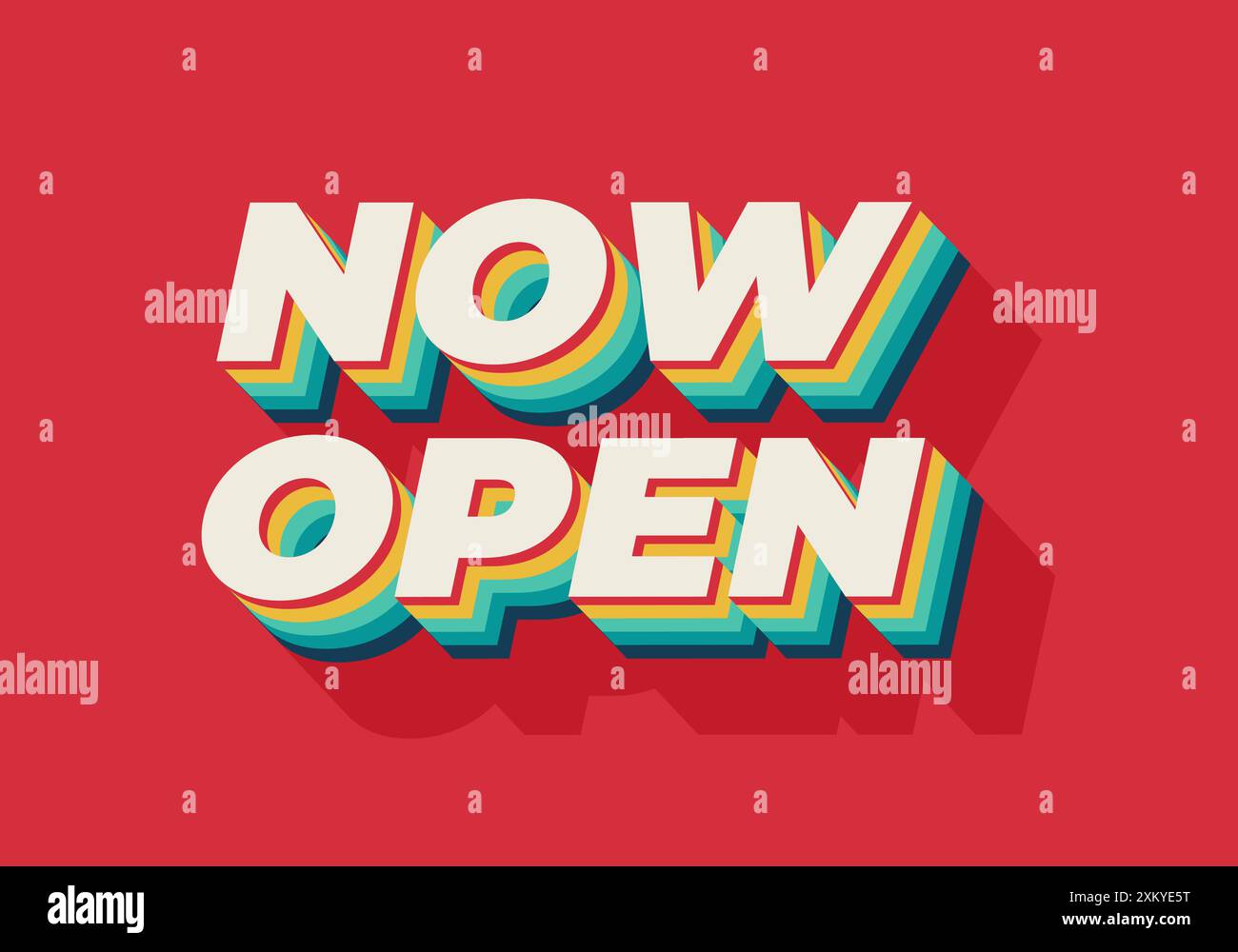 Now text in open hi res stock photography and images Alamy