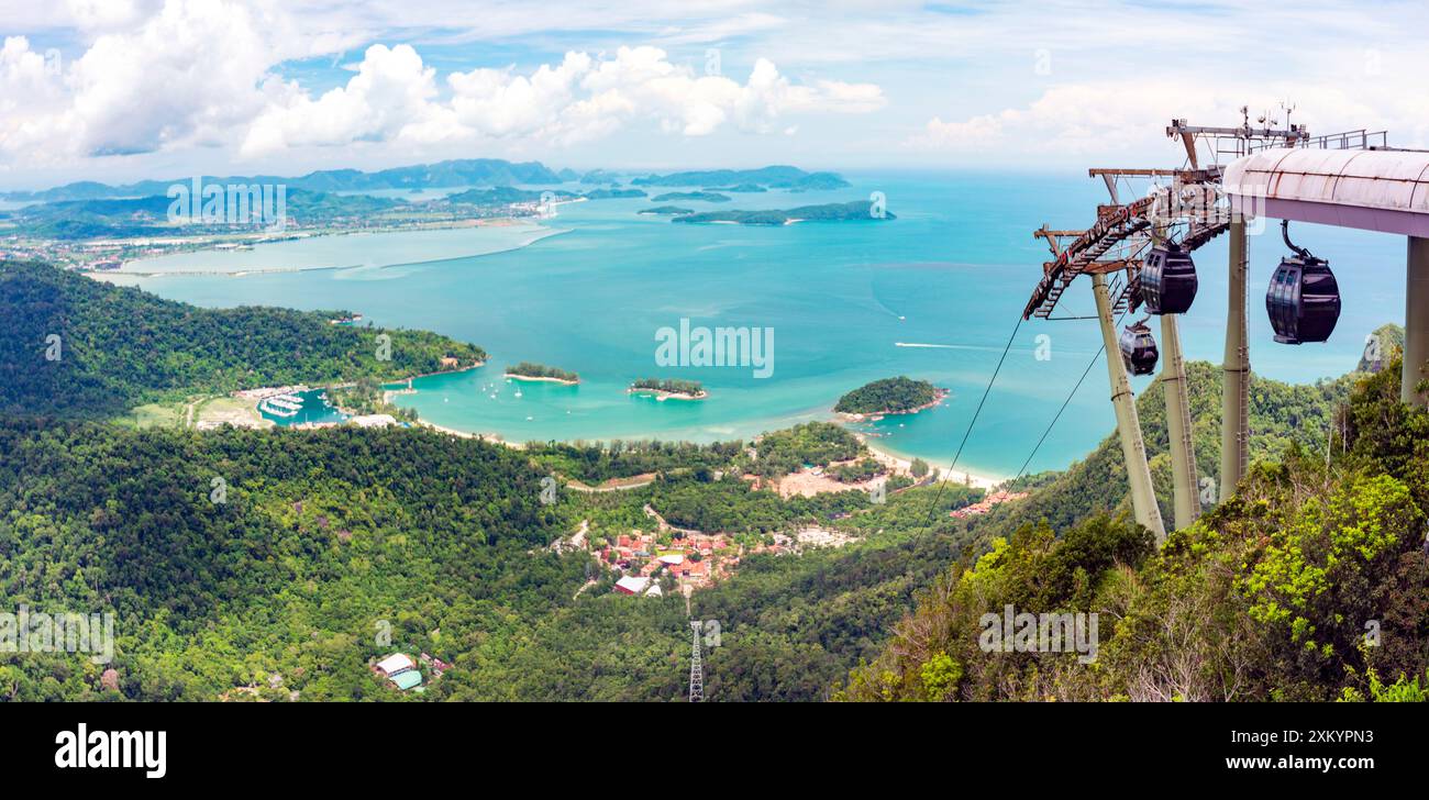 Langkawi cable car view hi-res stock photography and images - Alamy
