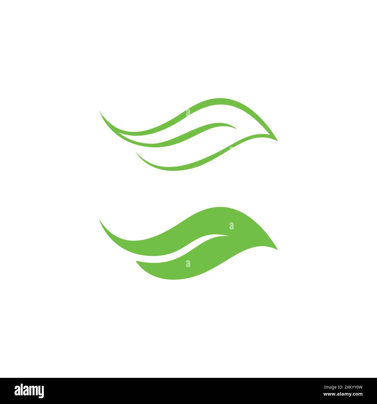 Leaf Vector Illustration. Leaves Icon Design Stock Vector