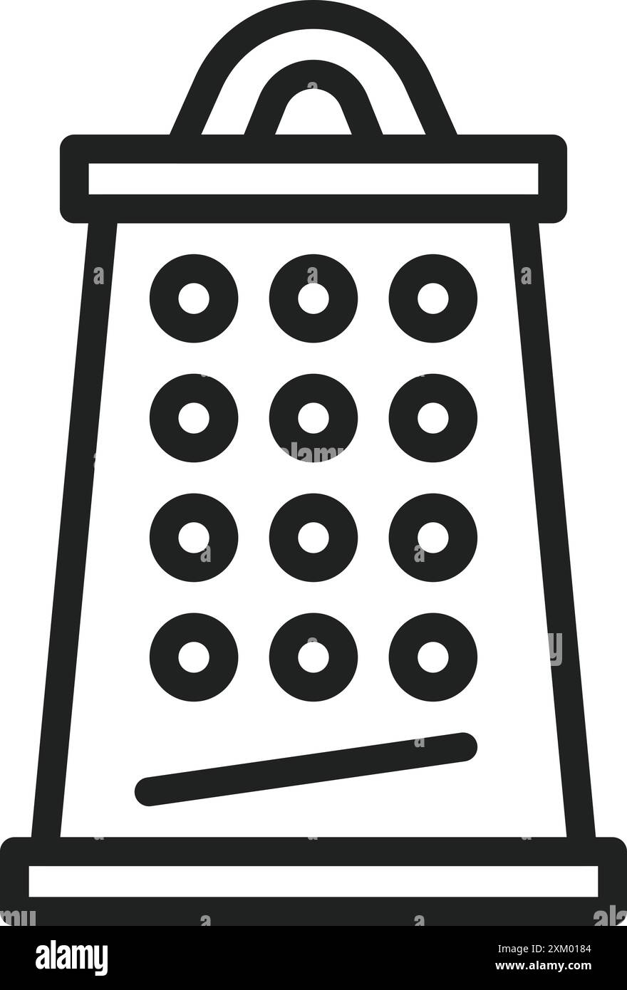 Grater icon vector image. Suitable for mobile application web application and print media. Stock Vector
