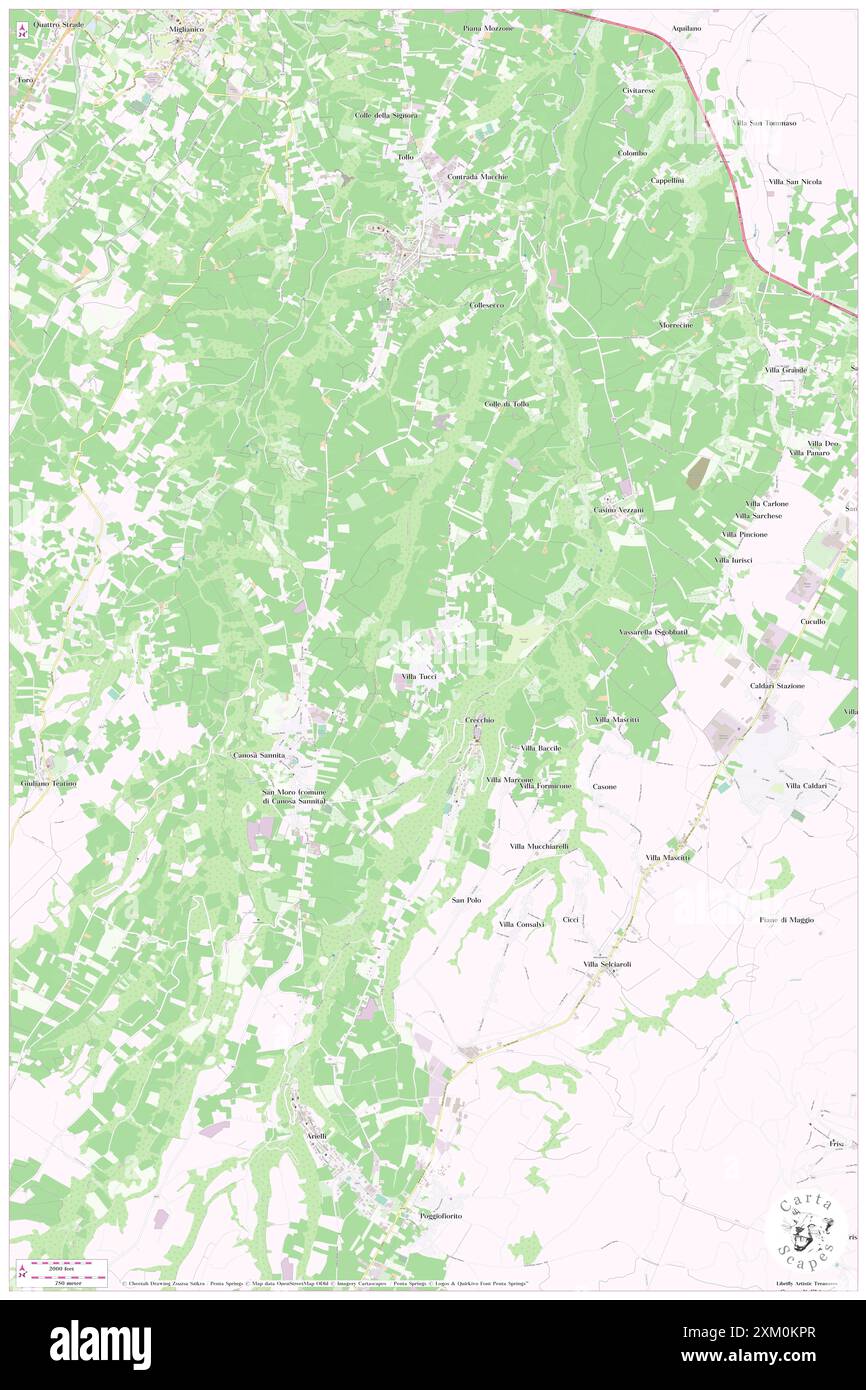 Villa Tucci, Provincia di Chieti, IT, Italy, Abruzzo, N 42 18' 16'', N 14 19' 17'', map, Cartascapes Map published in 2024. Explore Cartascapes, a map revealing Earth's diverse landscapes, cultures, and ecosystems. Journey through time and space, discovering the interconnectedness of our planet's past, present, and future. Stock Photo