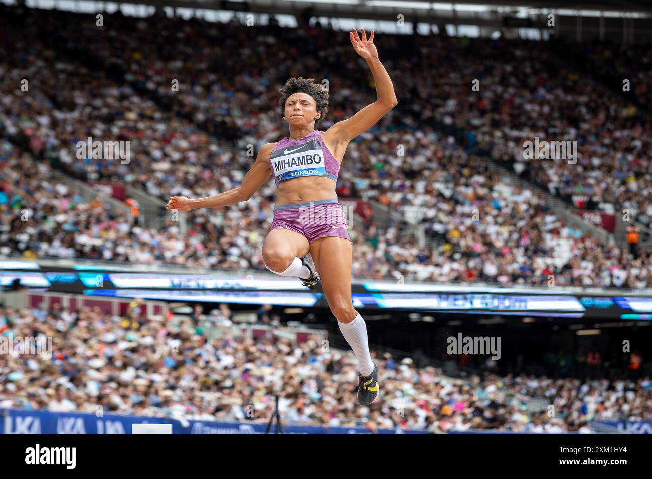 Malaika Mihambo (GER), Long Jump Women, during the Wanda Diamond League ...