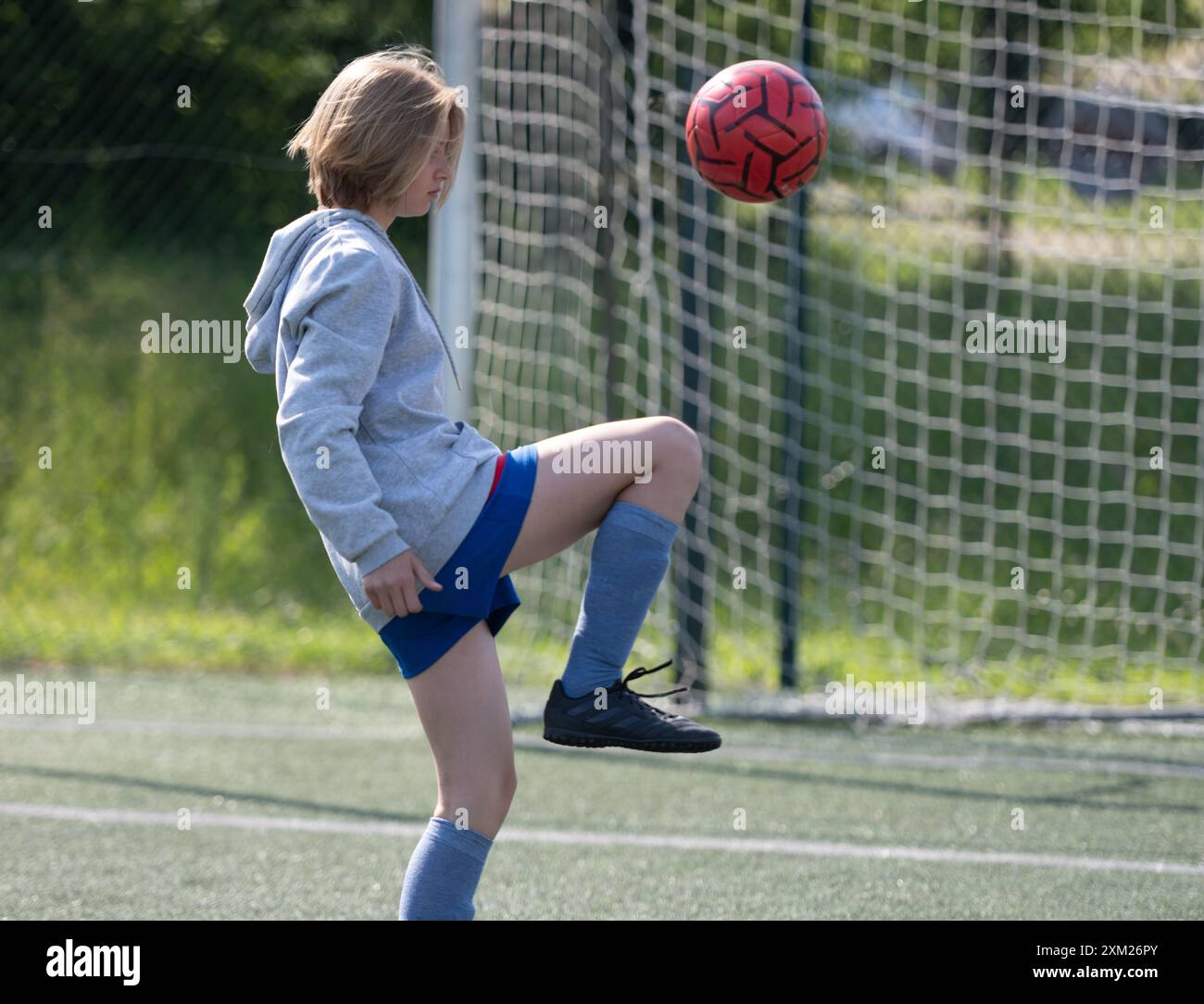 Child, sport training hi-res stock photography and images - Alamy