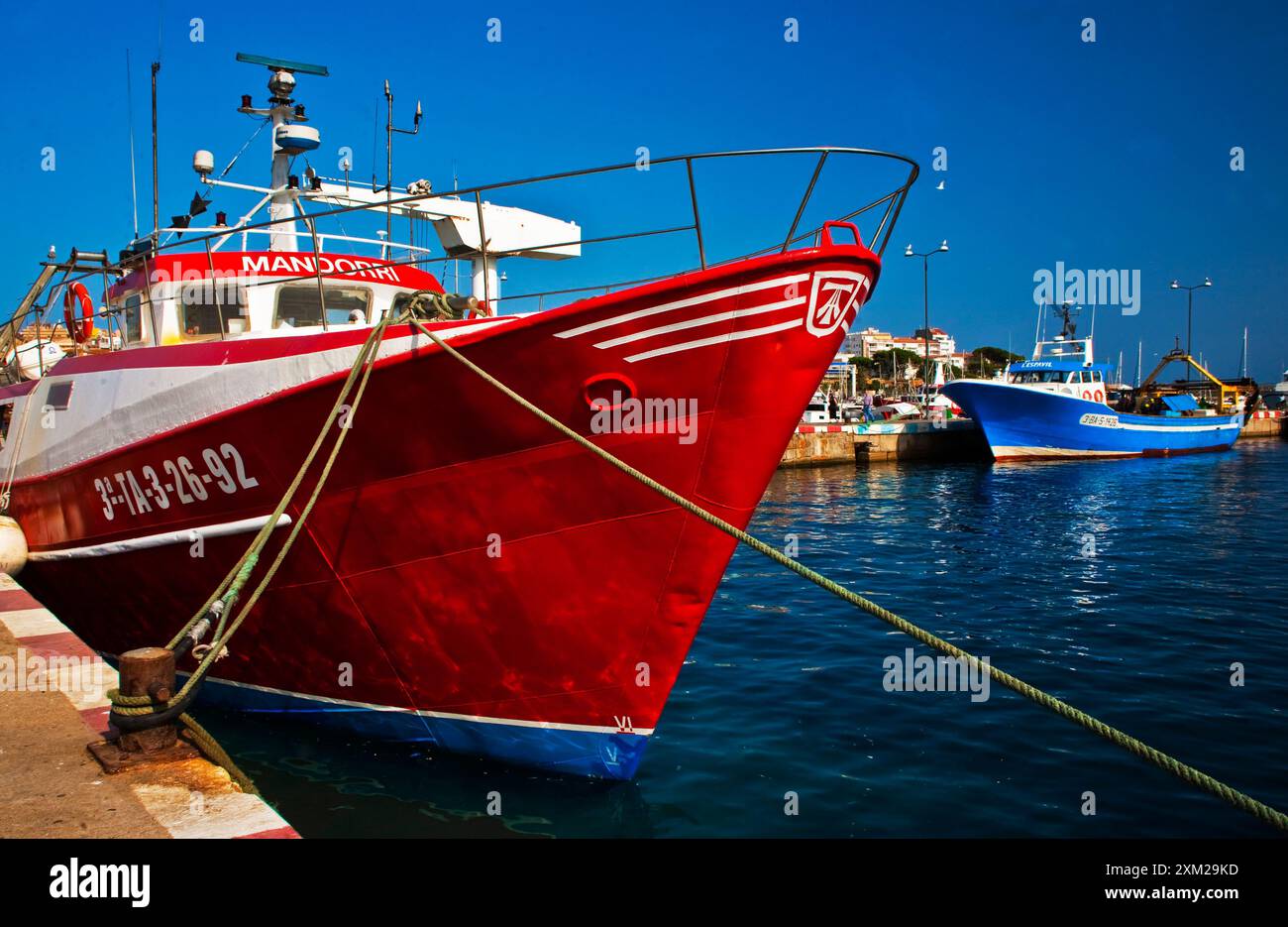 Costa Brava Palamós Port Stock Photo Alamy Costa Brava Palamós Port Stock Photo Alamy