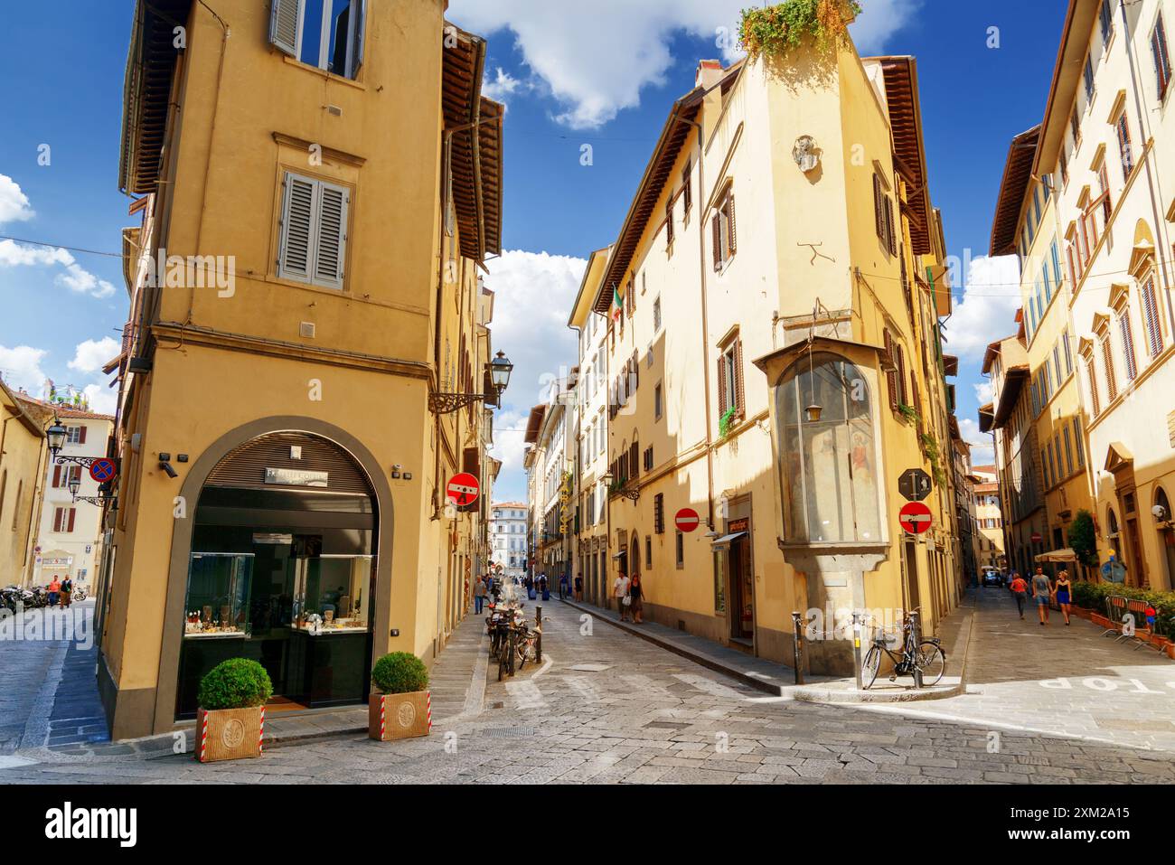 Vintage florence old town italy hi-res stock photography and images - Alamy