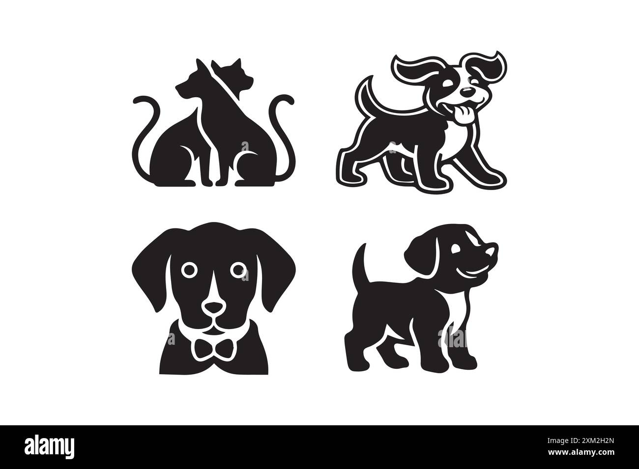 Dog vector image Stock Vector Image & Art - Alamy