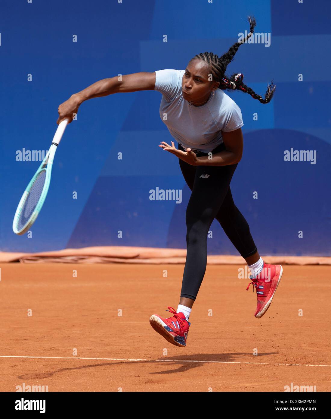 Coco gauff 2024 olympics hi-res stock photography and images - Alamy