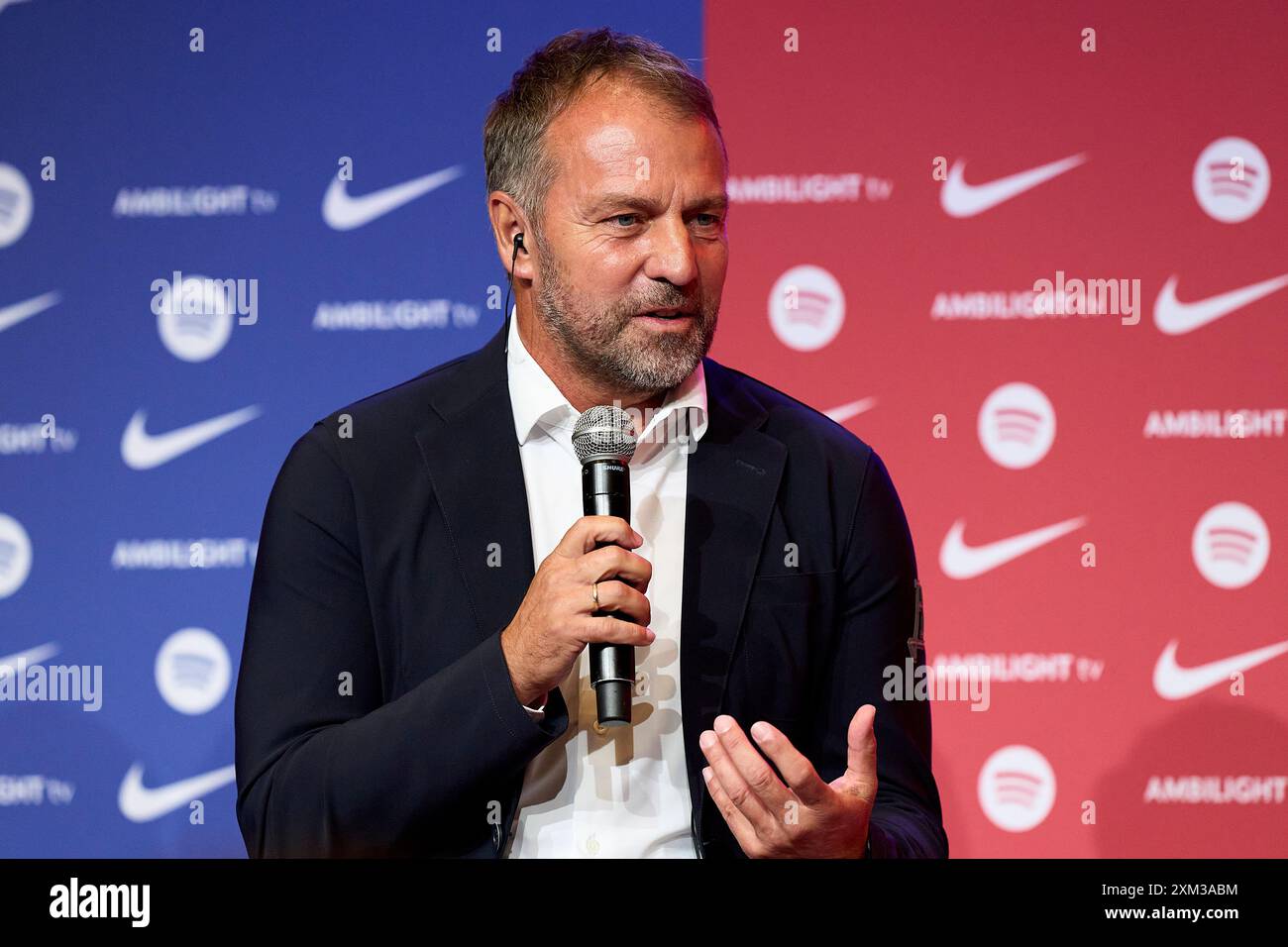 Barcelona Spain July 25 New Fc Barcelona Head Coach Hansi Flick