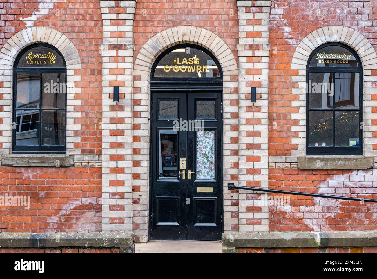 The Lass o'Gowrie coffee shop and bakery, Errol, Perthshire, Scotland, UK Stock Photo