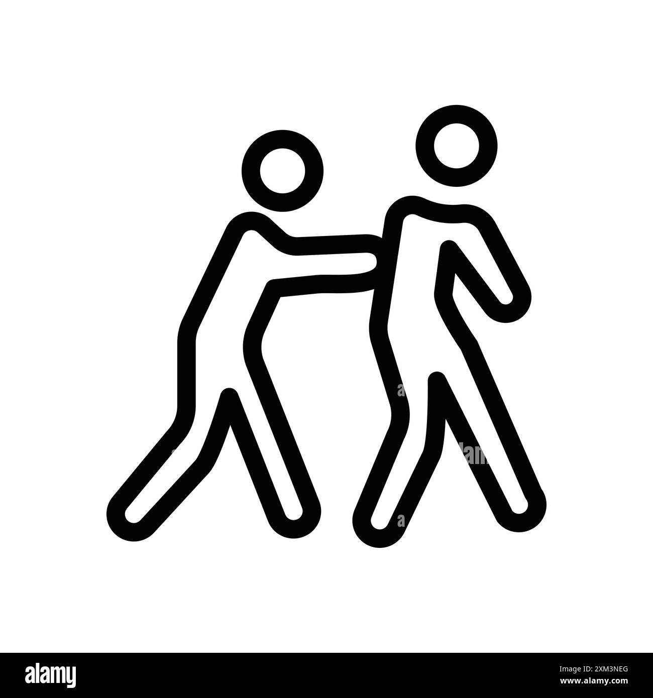 Man pushing another person icon set in black and white color. simple flat  vector Stock Vector Image \u0026 Art - Alamy, image size:1300x1390