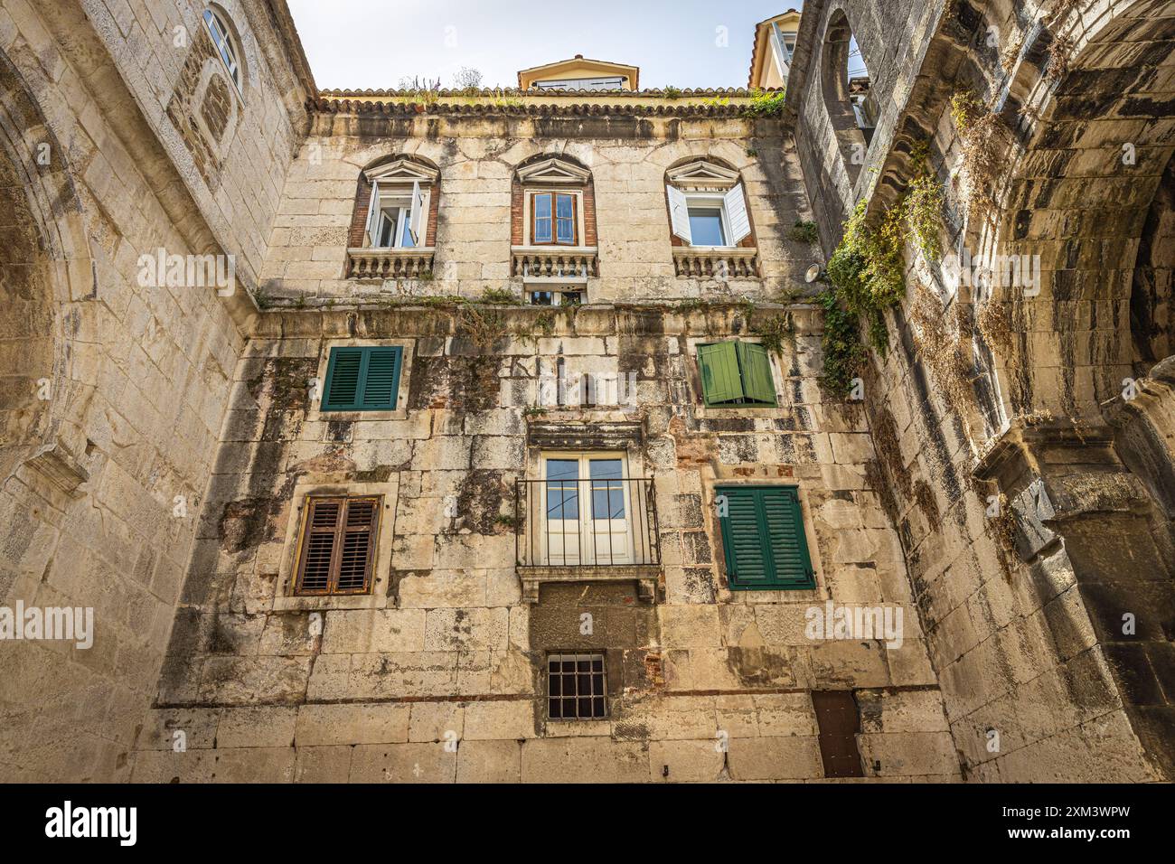 Diocletians, Palace, Split, Croatia Stock Photo