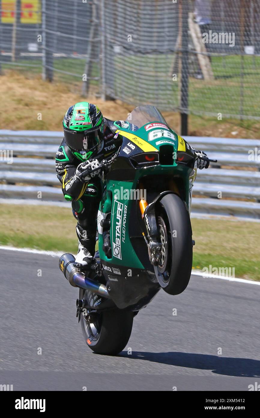 Tom Neave Tom Neave - STAUFF Fluid Power Kawasaki - Rider number 68 on a Kawasaki ...